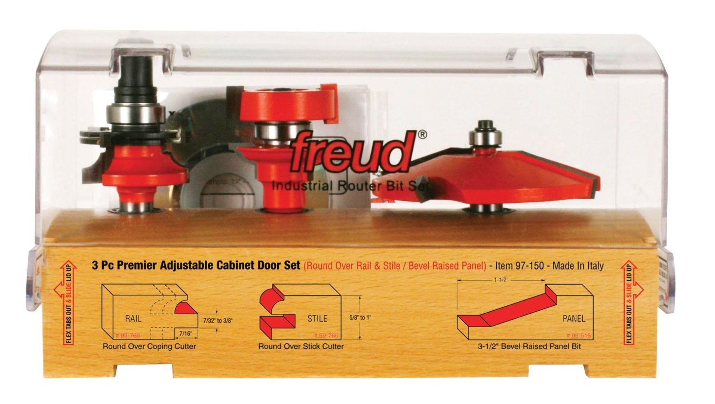 freud router bit set