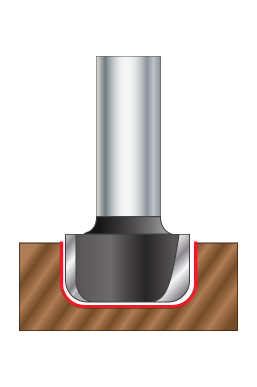 Bowl and Tray Router Bits