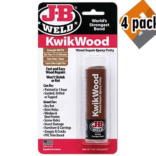 J-B weld kwikwood wood filler